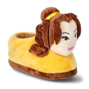 Disney Belle Yellow and Brown Kids Slippers
